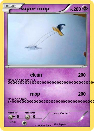 Pokemon super mop