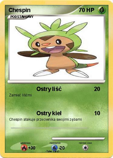 Pokemon Chespin