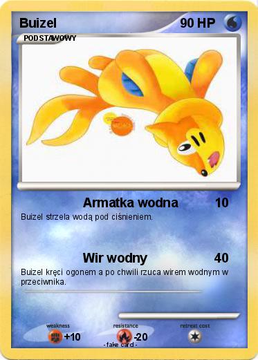 Pokemon Buizel
