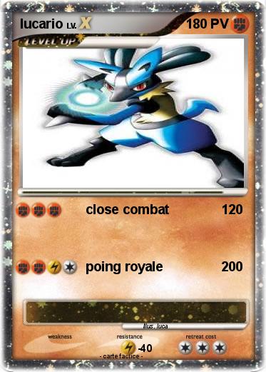 Pokemon lucario