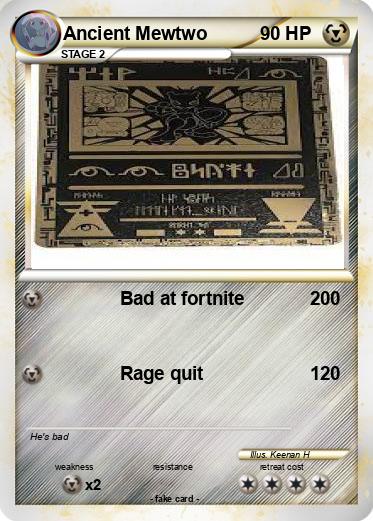 Pokemon Ancient Mewtwo