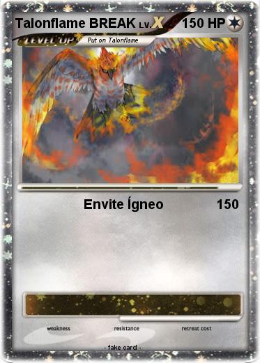 Pokemon Talonflame BREAK