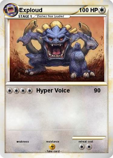 Pokemon Exploud