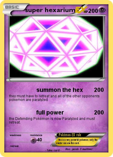 Pokemon super hexarium