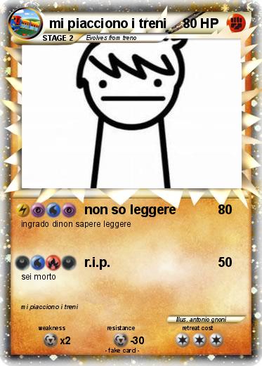Pokemon mi piacciono i treni