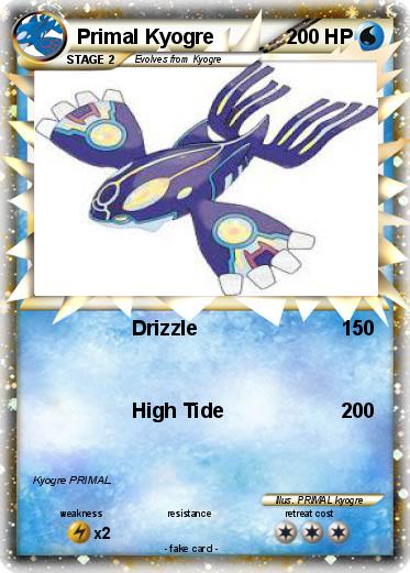 Pokemon Primal Kyogre