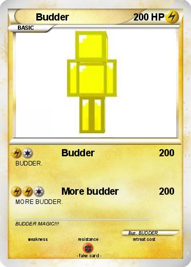 Pokemon Budder