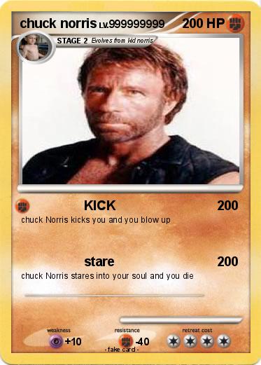 Pokemon chuck norris