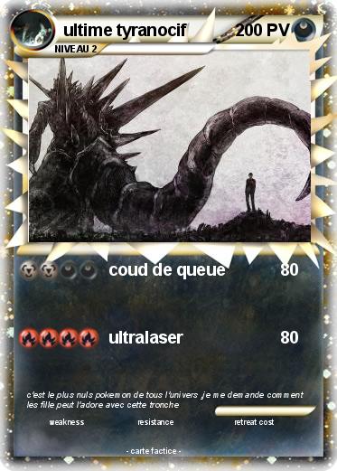 Pokemon ultime tyranocif