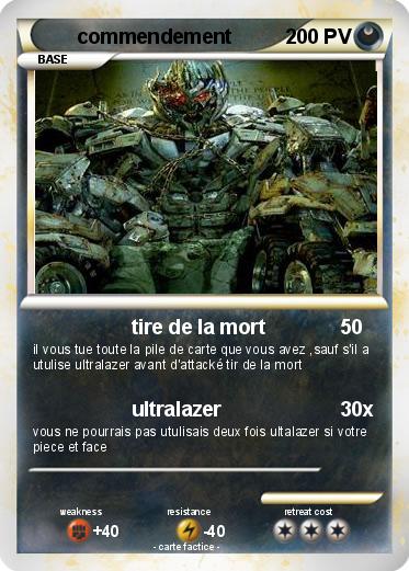 Pokemon commendement