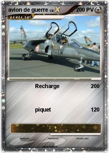 Pokemon avion de guerre