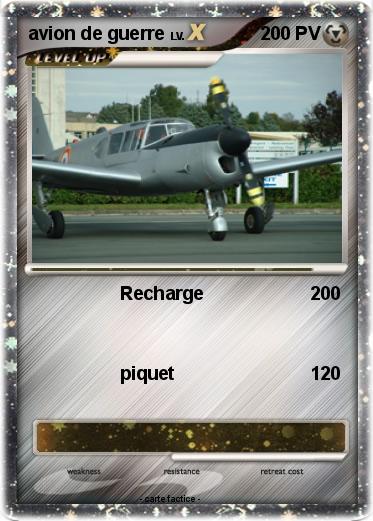 Pokemon avion de guerre