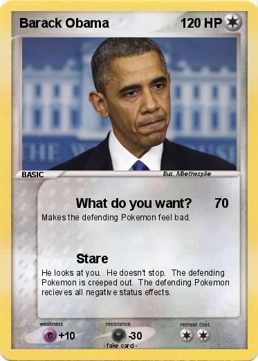 Pokemon Barack Obama