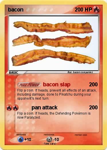 Pokemon bacon
