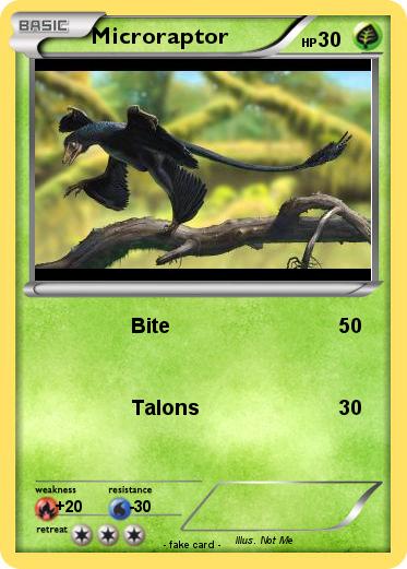 Pokemon Microraptor