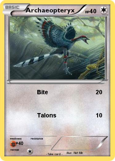 Pokemon Archaeopteryx