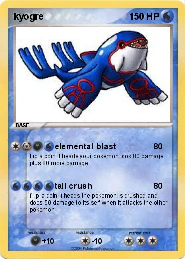 Pokemon kyogre