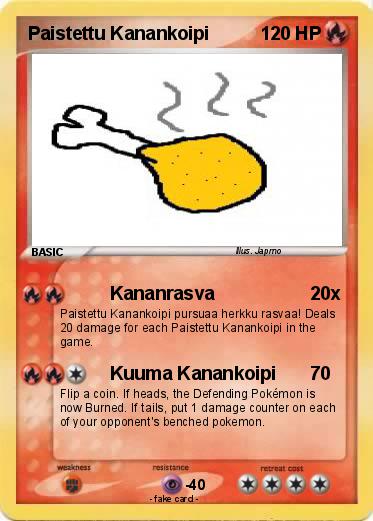 Pokemon Paistettu Kanankoipi