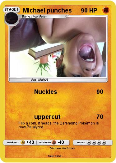 Pokemon Michael punches