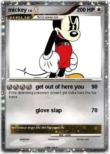 Pokemon mickey