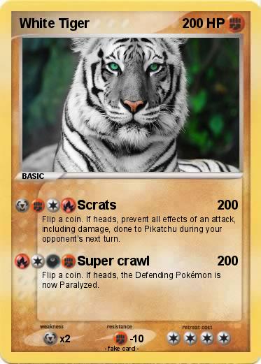 Pokemon White Tiger