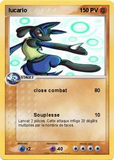 Pokemon lucario