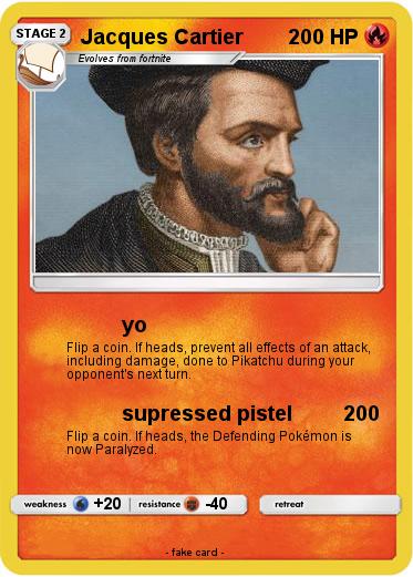 Pokemon Jacques Cartier
