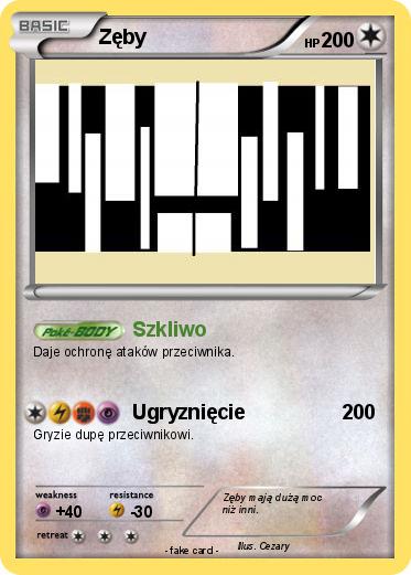 Pokemon Zęby