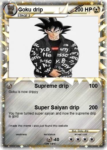 Pokemon Goku drip