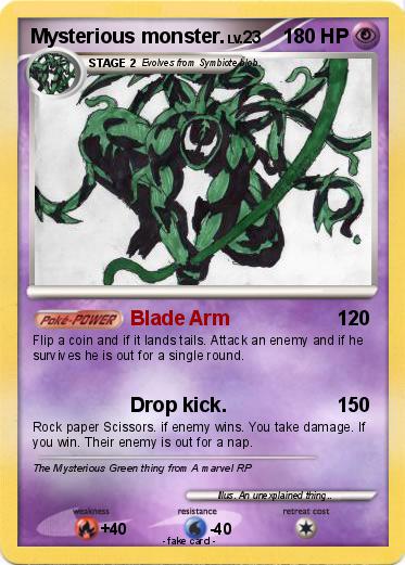 Pokemon Mysterious monster.