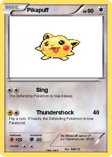 Pokemon Pikapuff