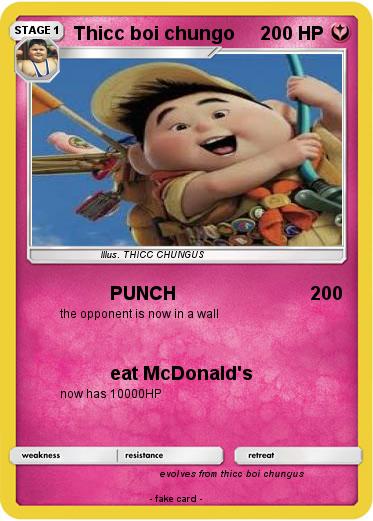 Pokemon Thicc boi chungo