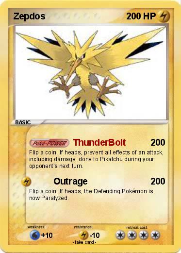 Pokemon Zepdos