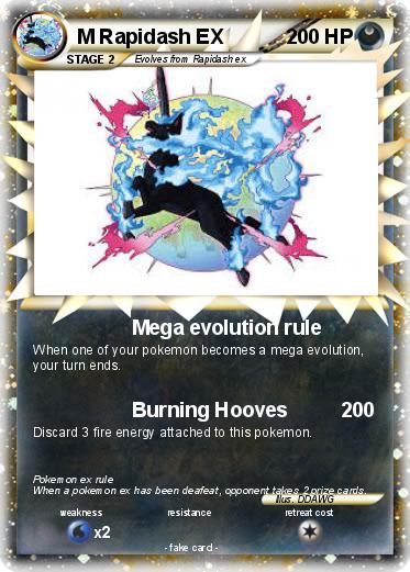 Pokemon M Rapidash EX