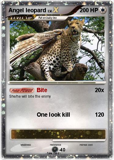Pokemon Angel leopard