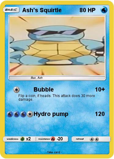 Pokemon Ash's Squirtle