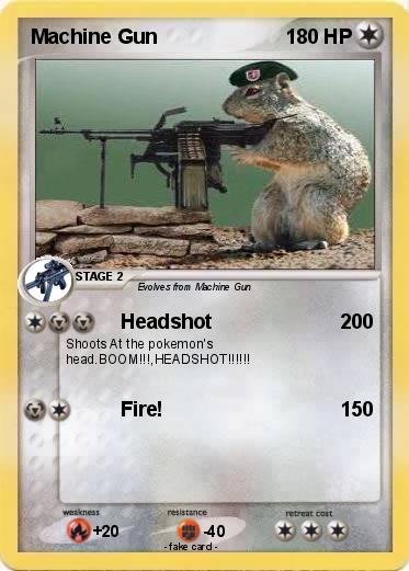 Pokemon Machine Gun