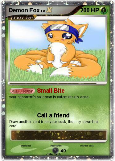 Pokemon Demon Fox