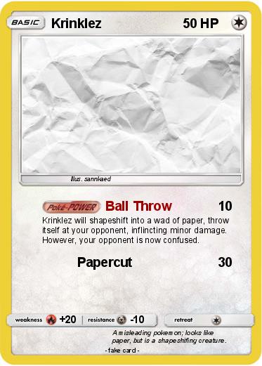 Pokemon Krinklez