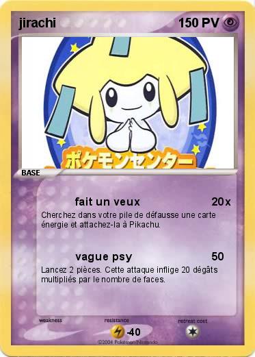 Pokemon jirachi