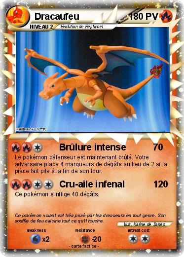 Pokemon Dracaufeu