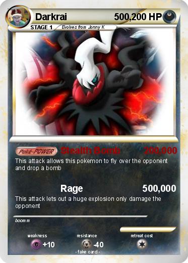 Pokemon Darkrai                  500,
