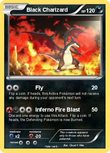 Pokemon Black Charizard