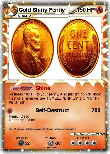 Pokemon Gold Shiny Penny