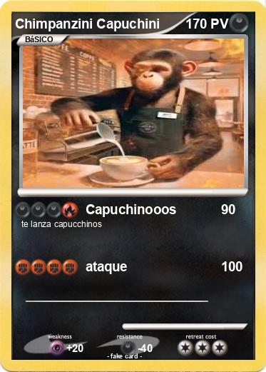 Pokemon Chimpanzini Capuchini