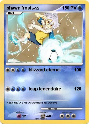 Pokemon shawn frost