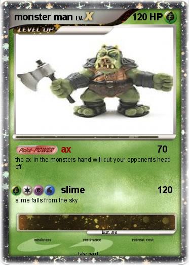 Pokemon monster man