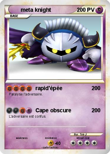 Pokemon meta knight