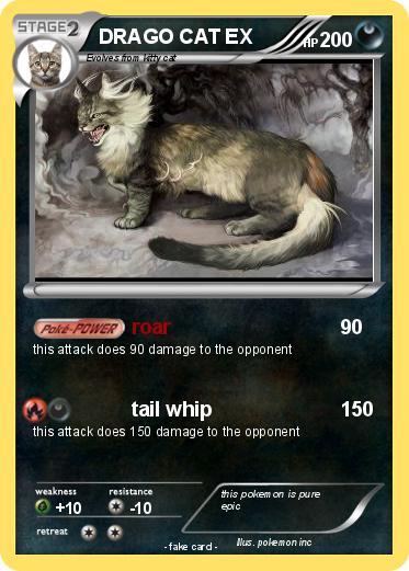 Pokemon DRAGO CAT EX