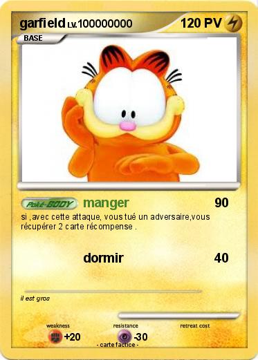 Pokemon garfield